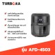 TURBORA หม้อทอดไร้น้ำมัน รุ่น AFD-4503 BLACK    